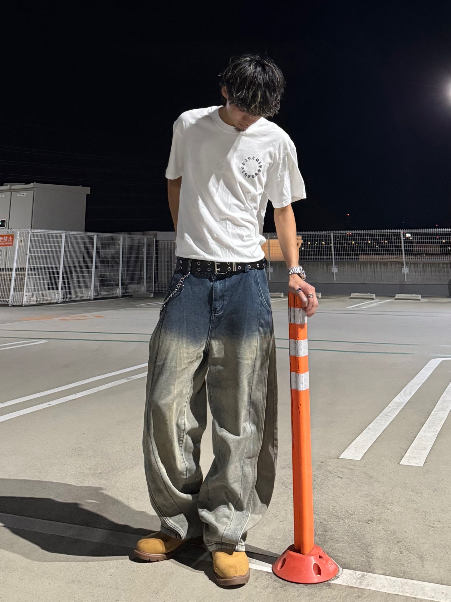 Kenshin_ダブルサークルロゴTシャツ DPB73407