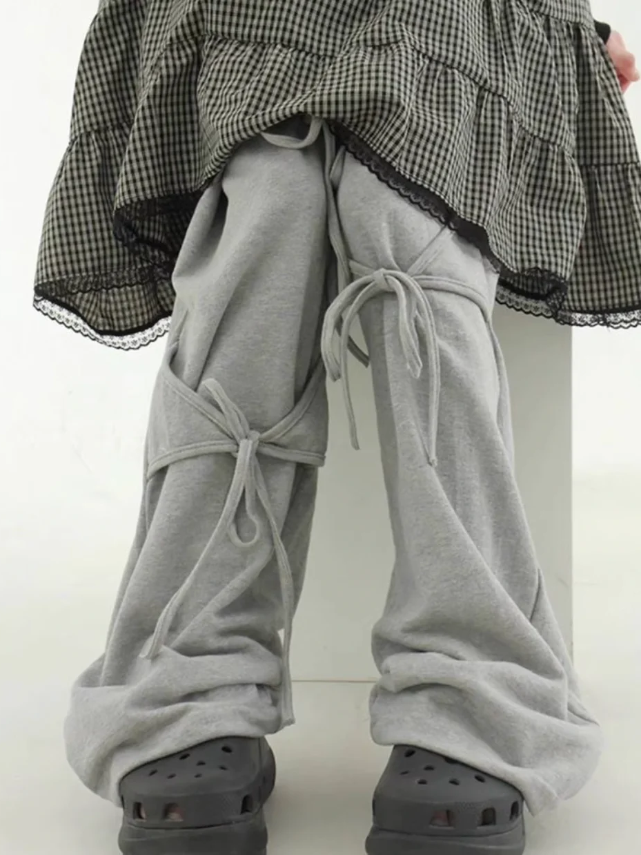 リボンデザインスウェットパンツ DPB71689