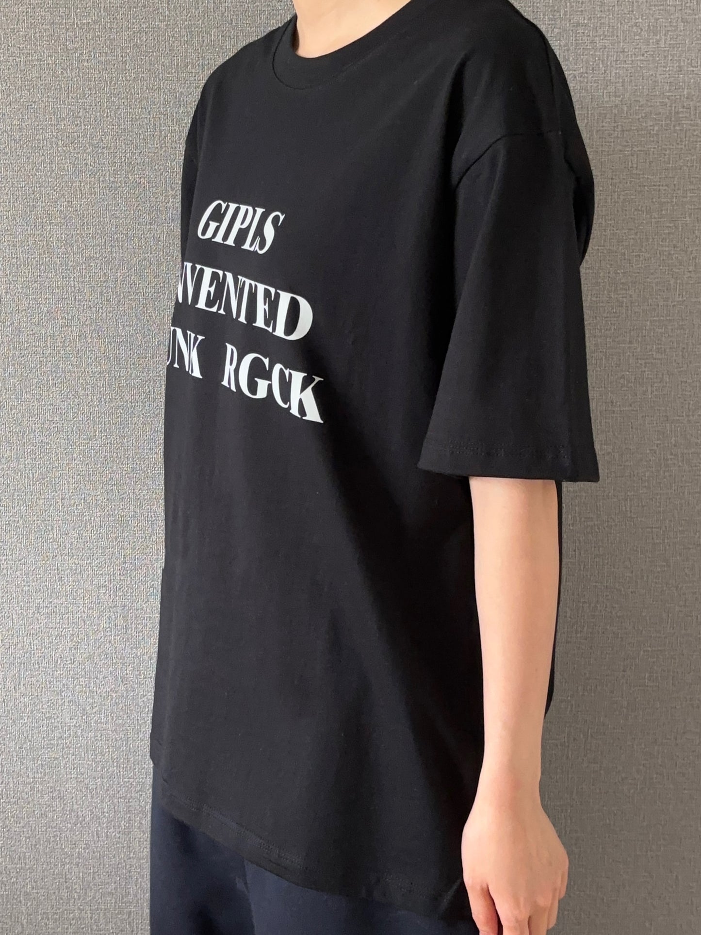 フロントロゴブラックTシャツ DPB88024