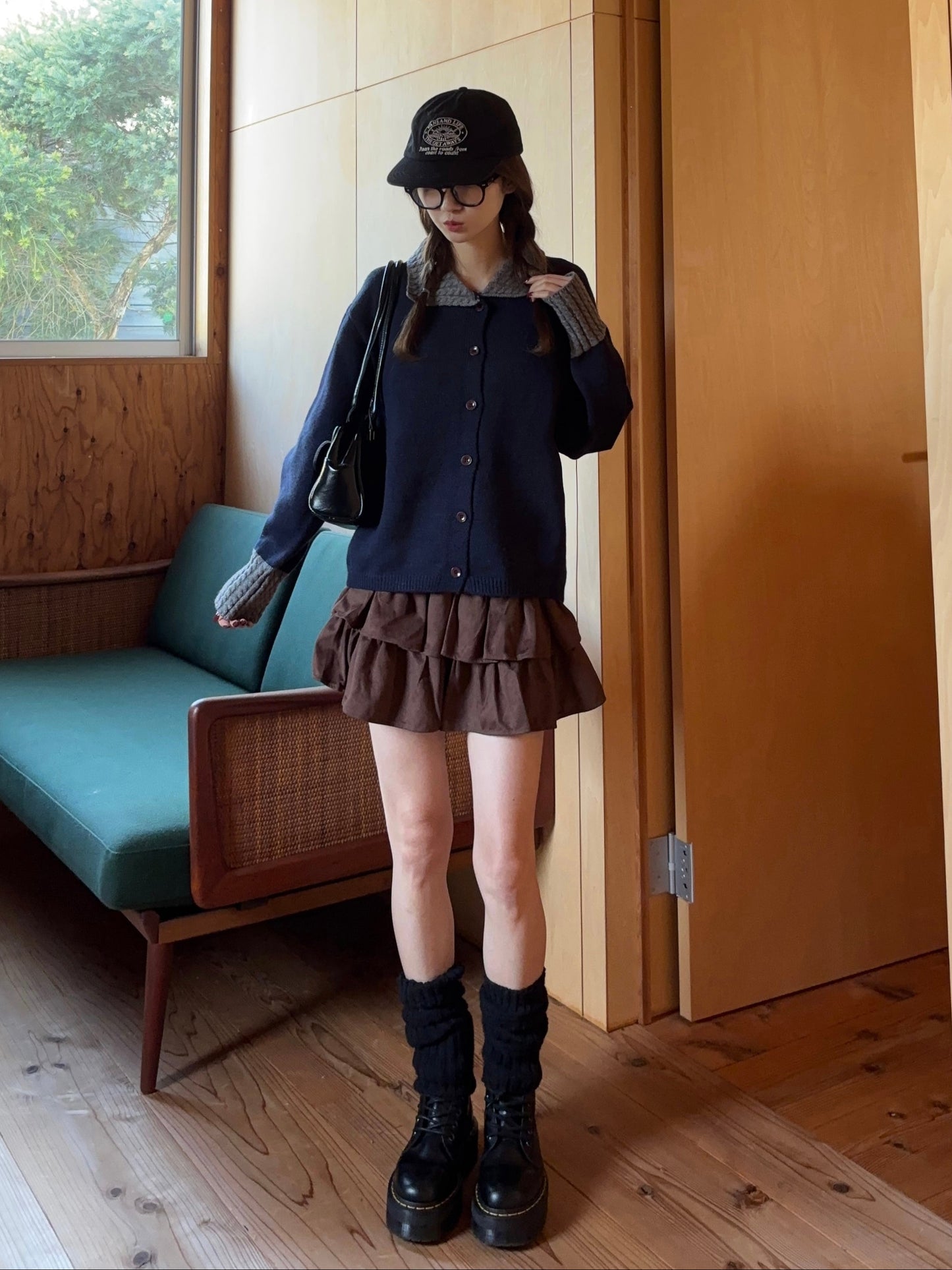 ダブルカラーニット DPB88148