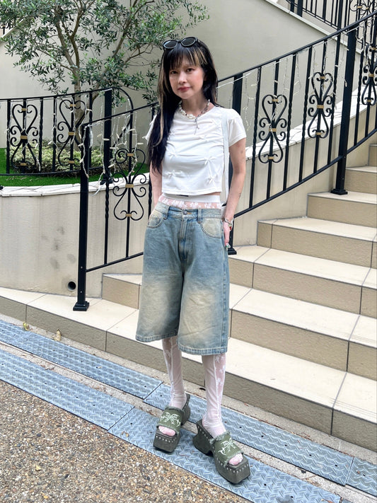 厚底スクエアサンダル DPB79197