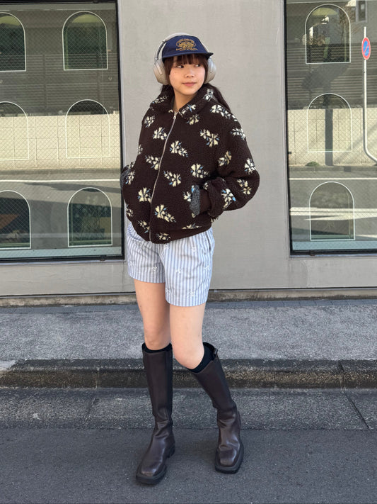 フラワーボアジャケット DPB91068