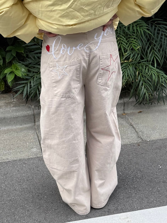 バックロゴバルーンパンツ DPB91047