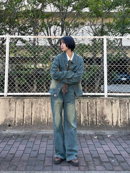 デニムセットアップパンツ DPB64049