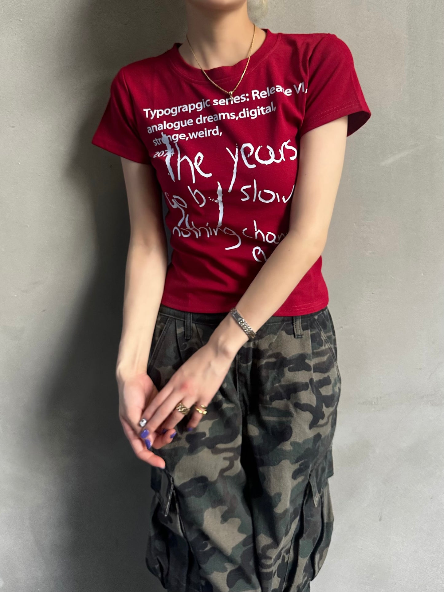 レッドロゴTシャツ DPB26596
