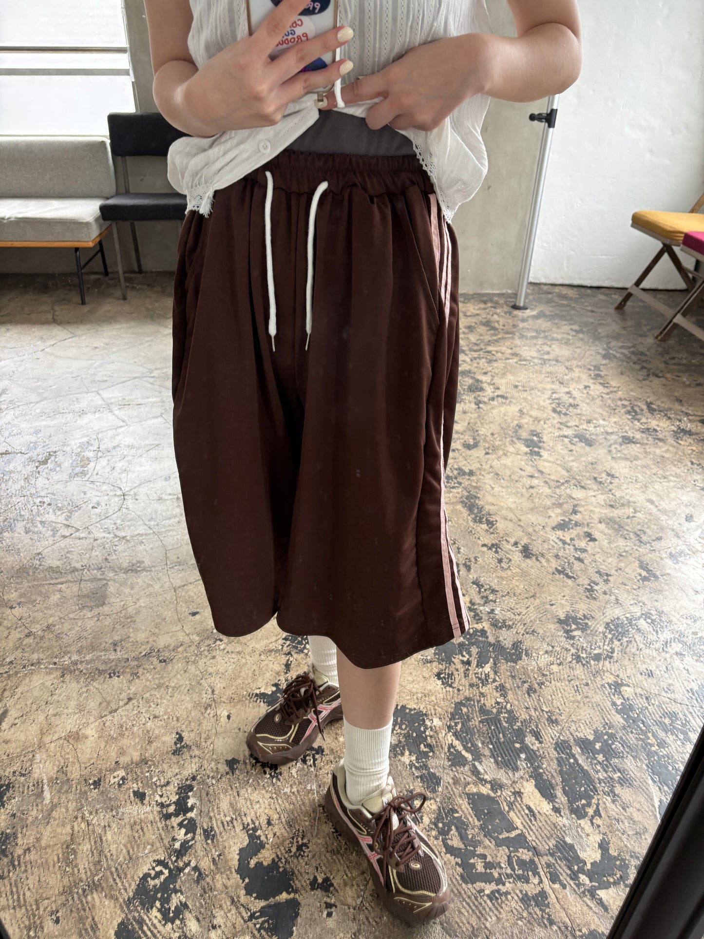 サイドラインハーフパンツ DPB84174