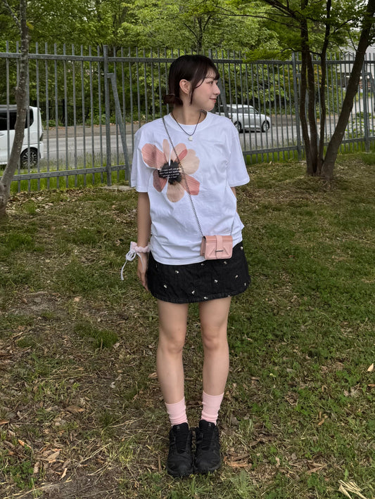 ビッグフラワーTシャツ DPC03061
