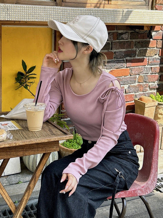 カットアウトリボントップス CPA22159