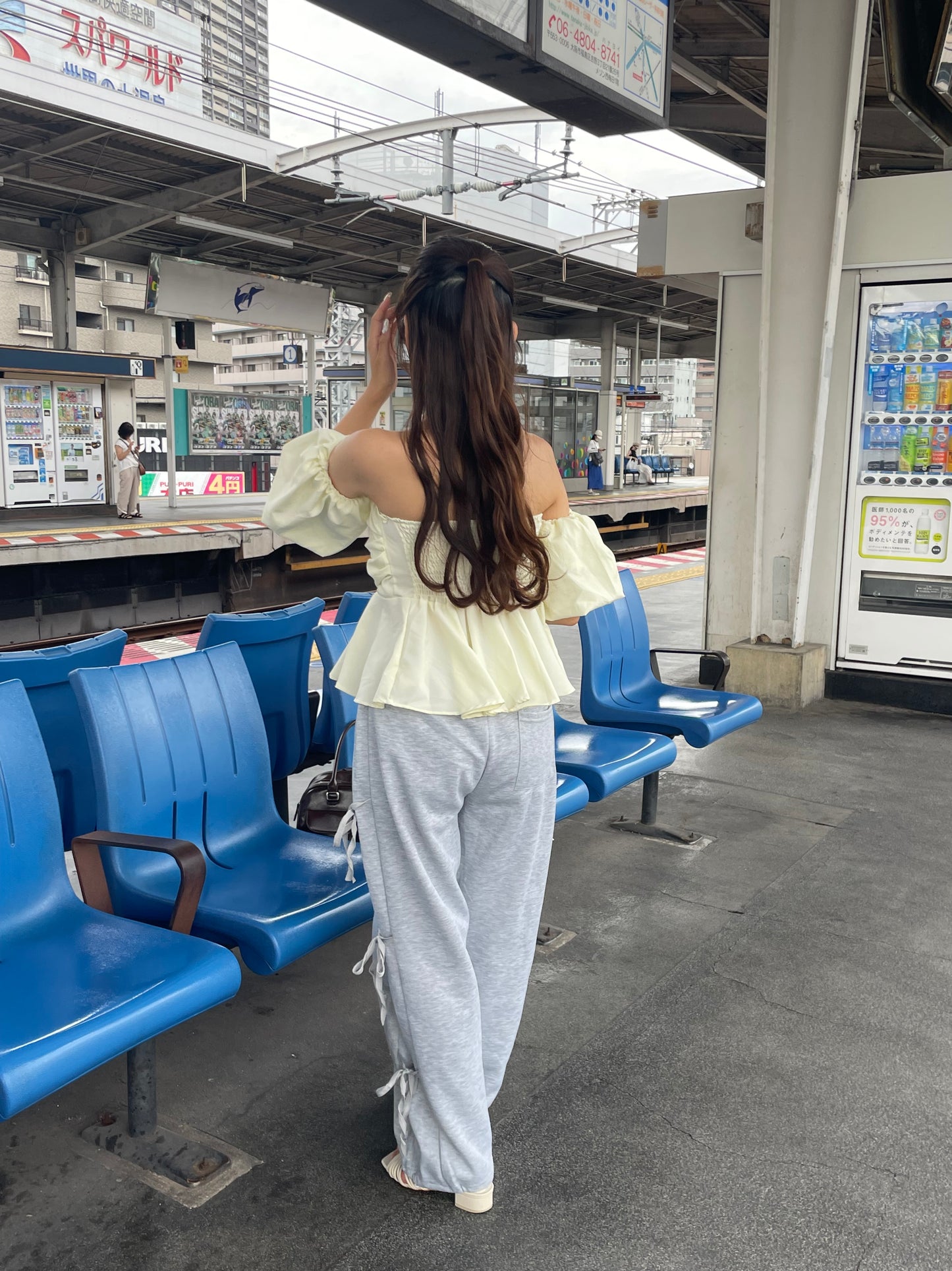 リボンスウェットパンツ DPB80011