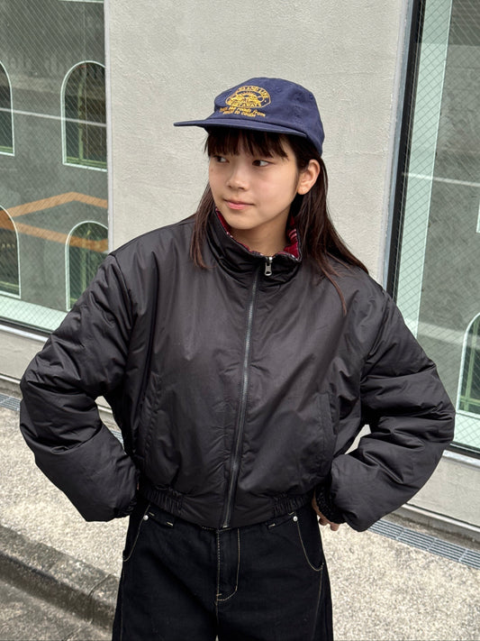 リバーシブルチェックダウンジャケット DPB91054