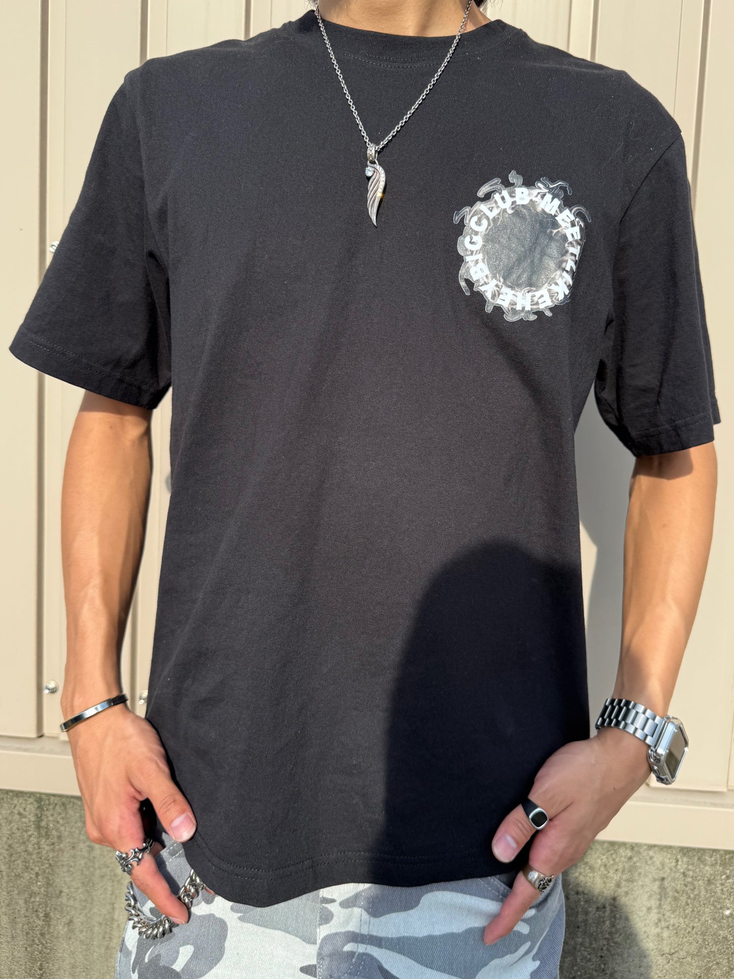 ダブルサークルロゴTシャツ DPB90003