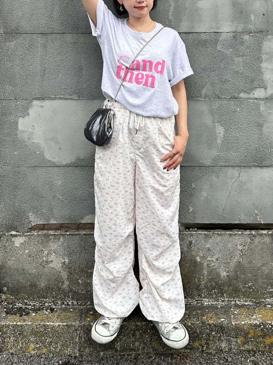 フラワーパラシュートパンツ DPB76038