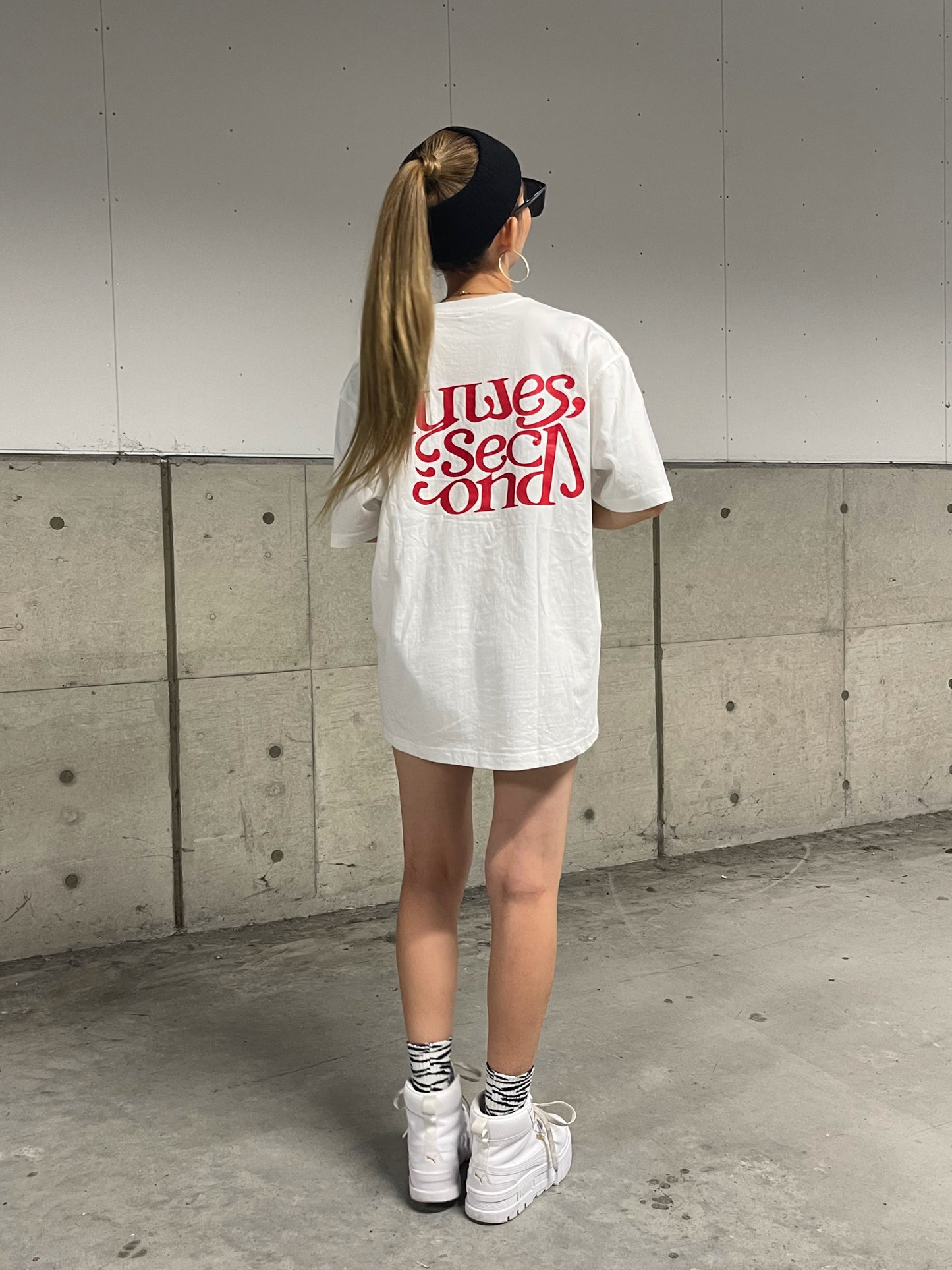 バックロゴオーバーTシャツ DPB73052