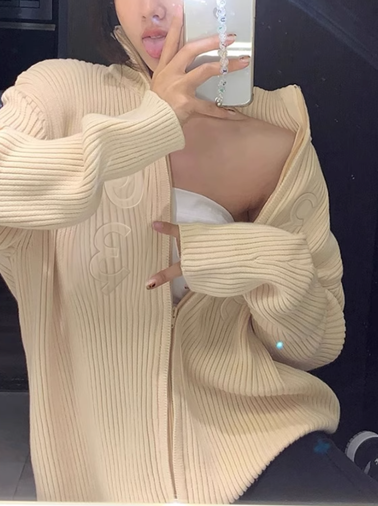 ナンバーニットカーディガン DPB71318