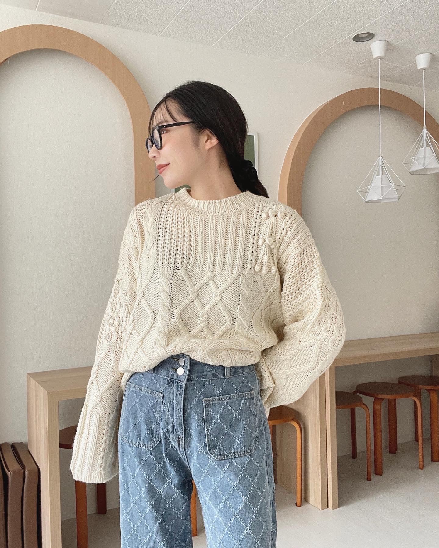 ダイヤカットデニムパンツ CPA38001