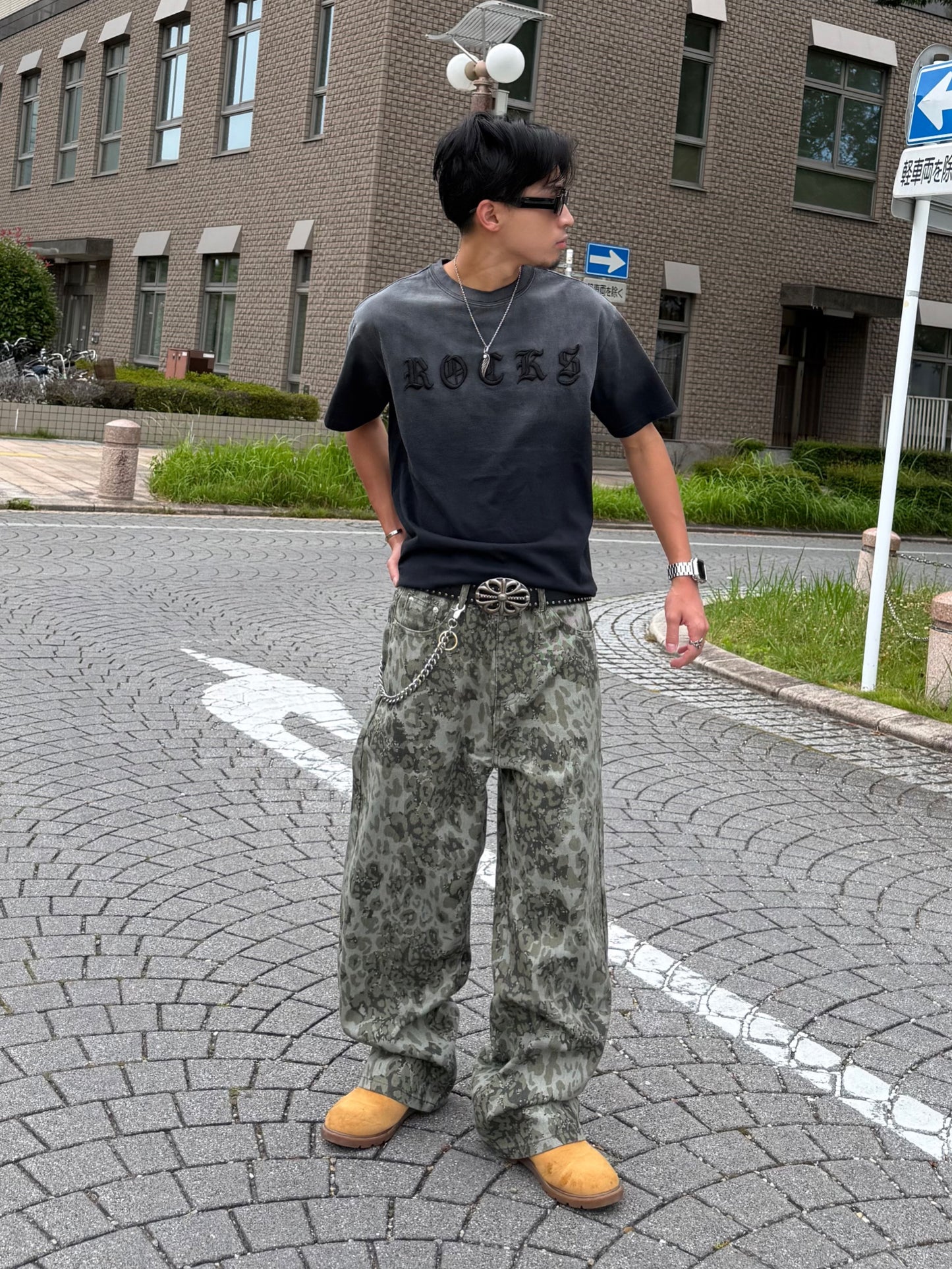 【即納】ウォッシュヴィンテージロゴT DPB90227S