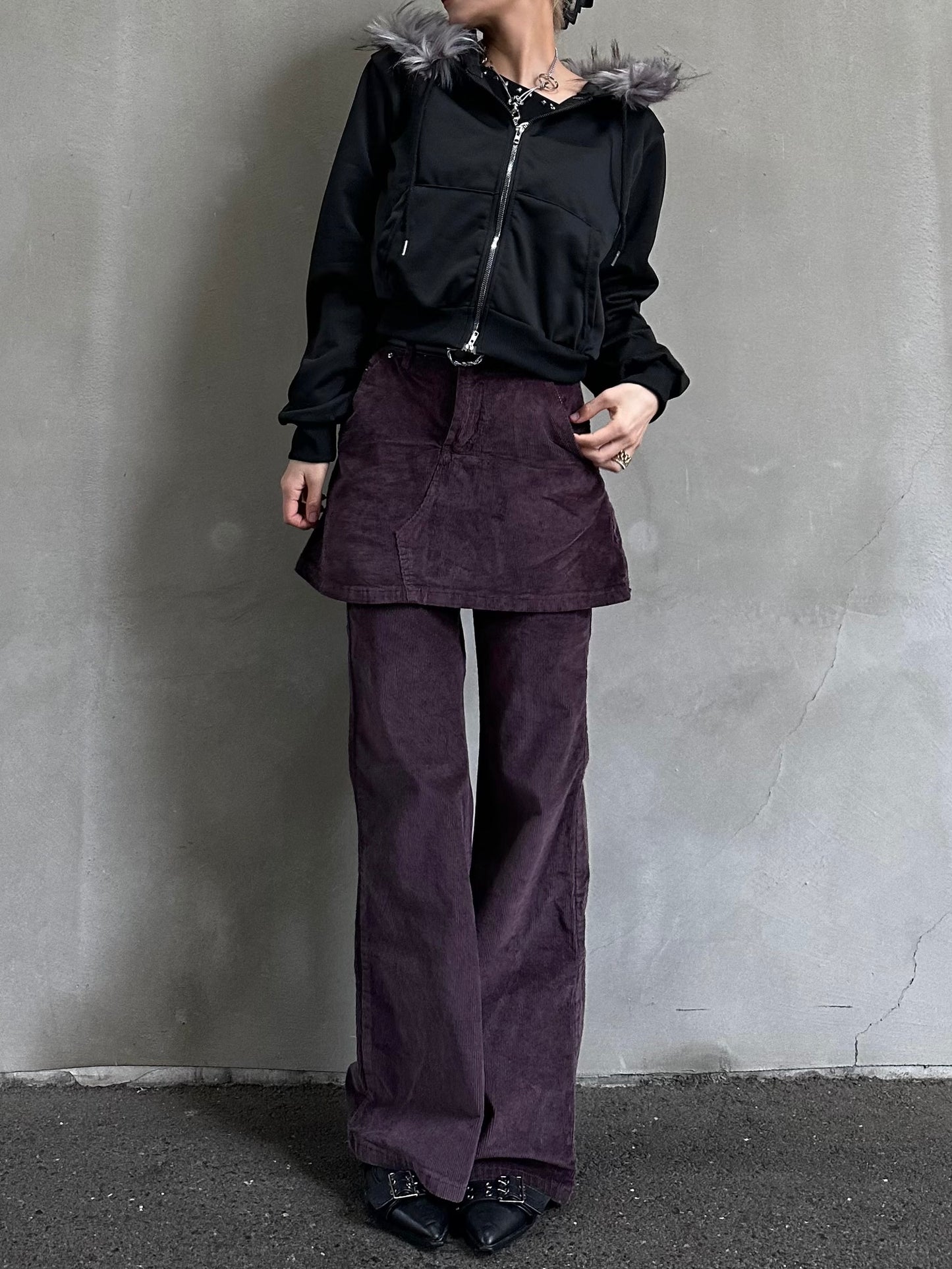 ボリュームファーパーカー DPB26498