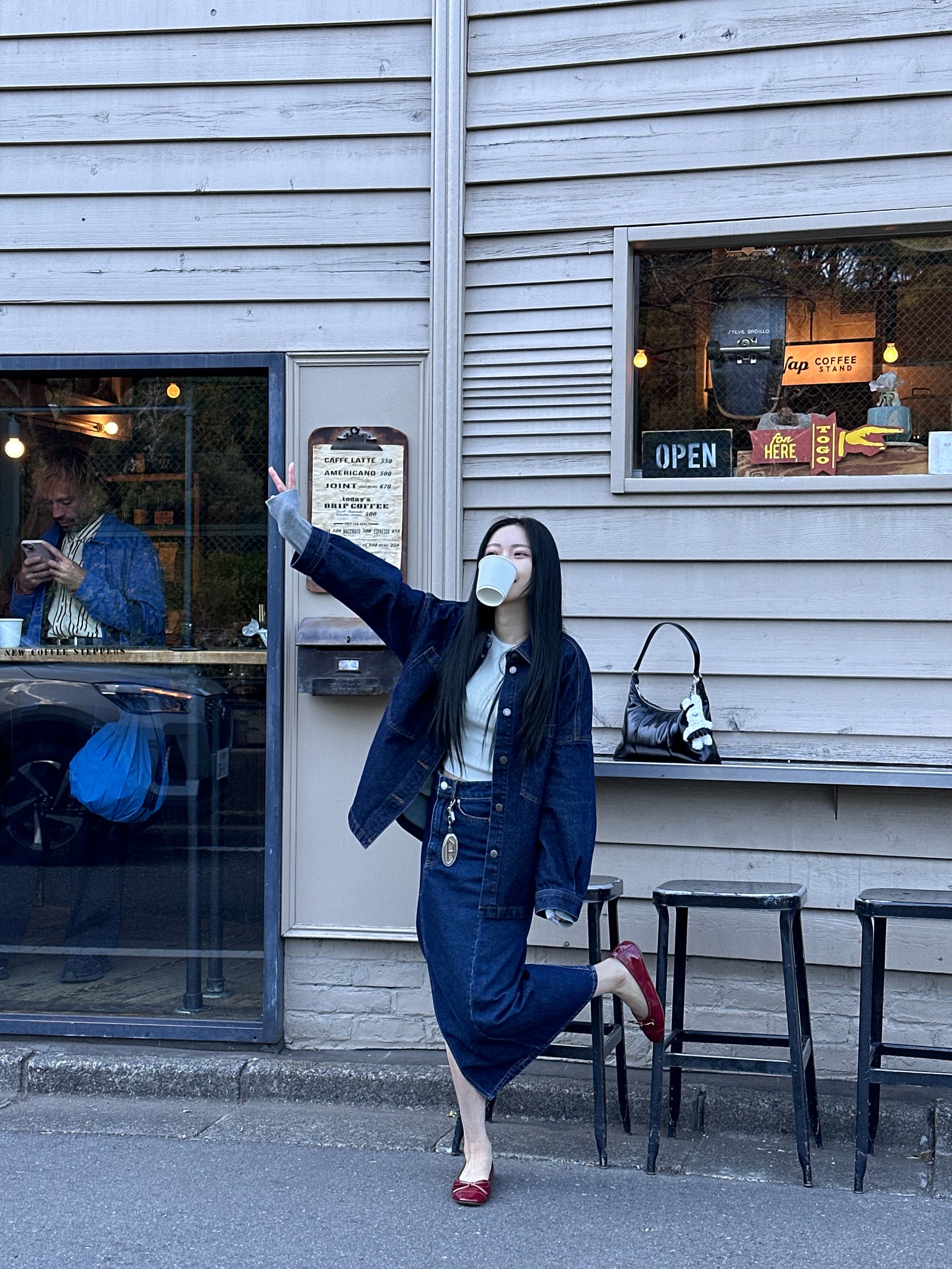 ワインレッドリボンシューズ DPB43228