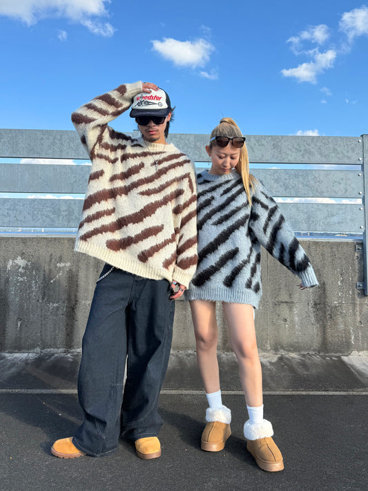 オーバーゼブラニット DPB73533