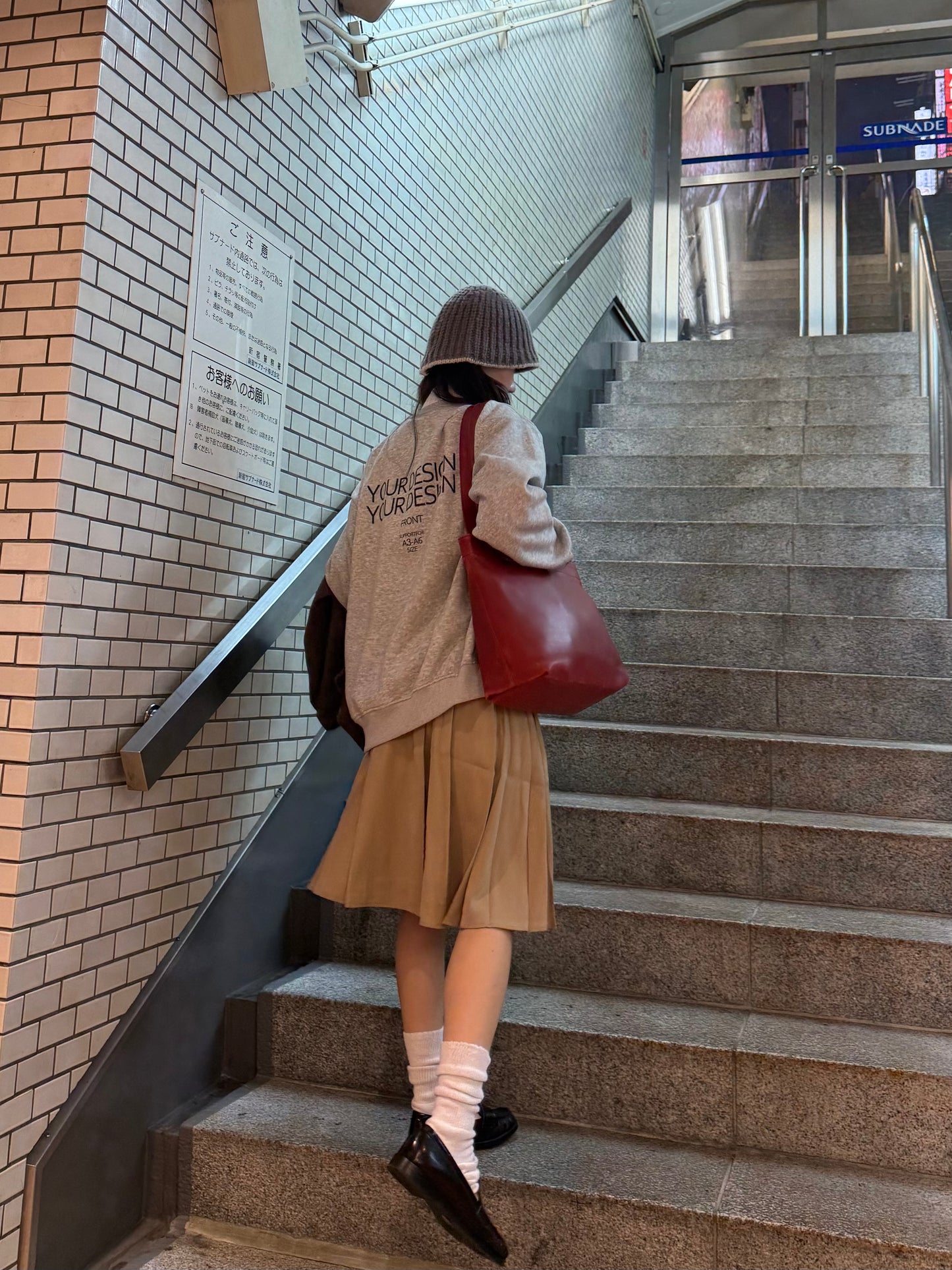 バックロゴスウェット DPA43514