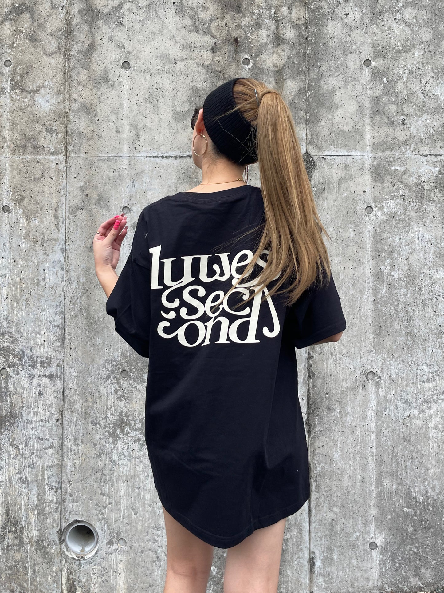 バックロゴオーバーTシャツ DPB73052