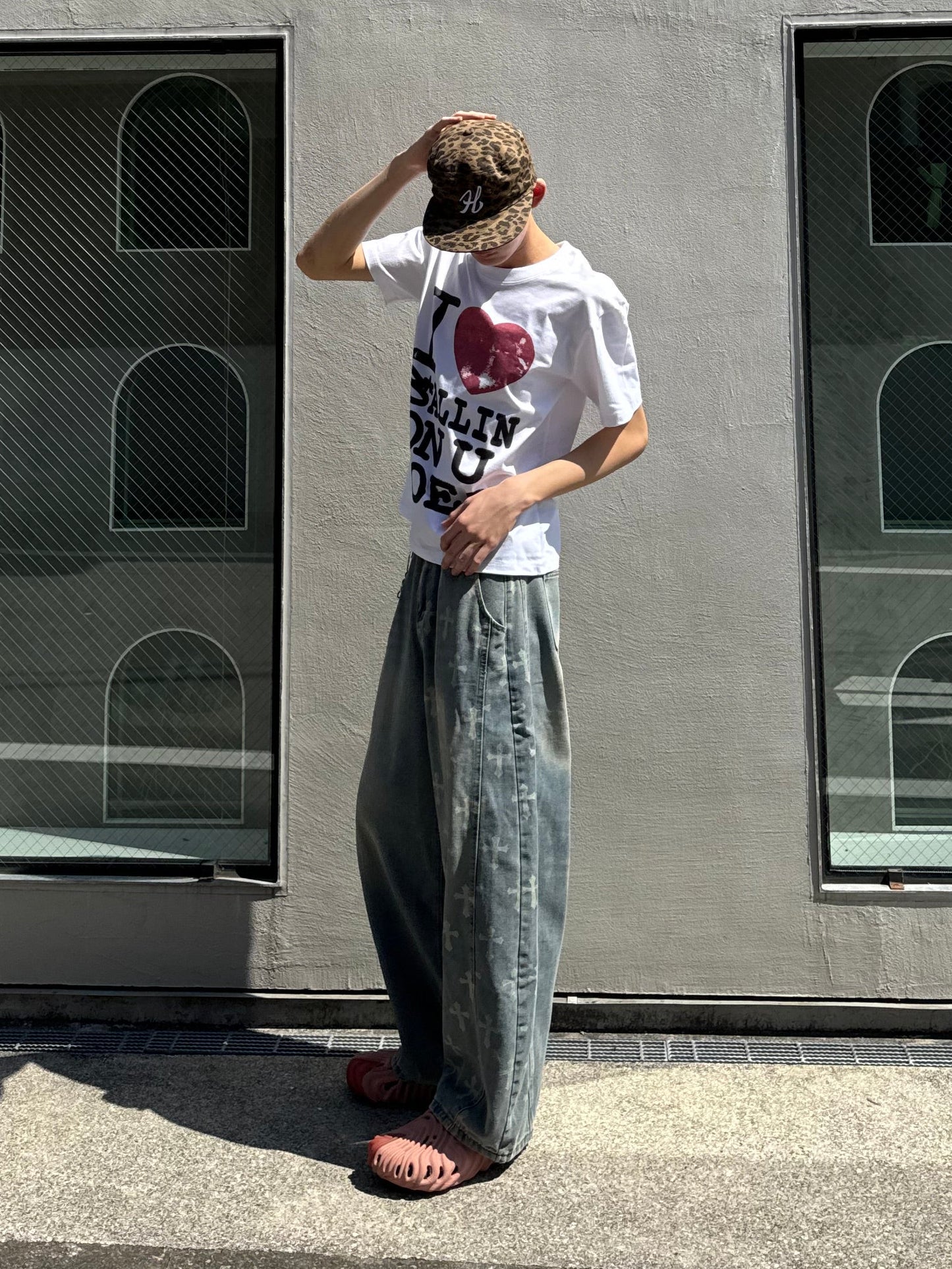 レオパードロゴキャップ DPC05053