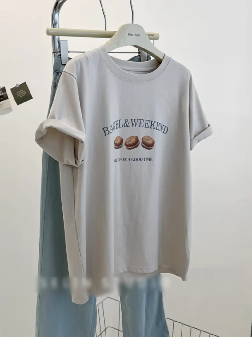 ベーグルプリントTシャツ DPB71522