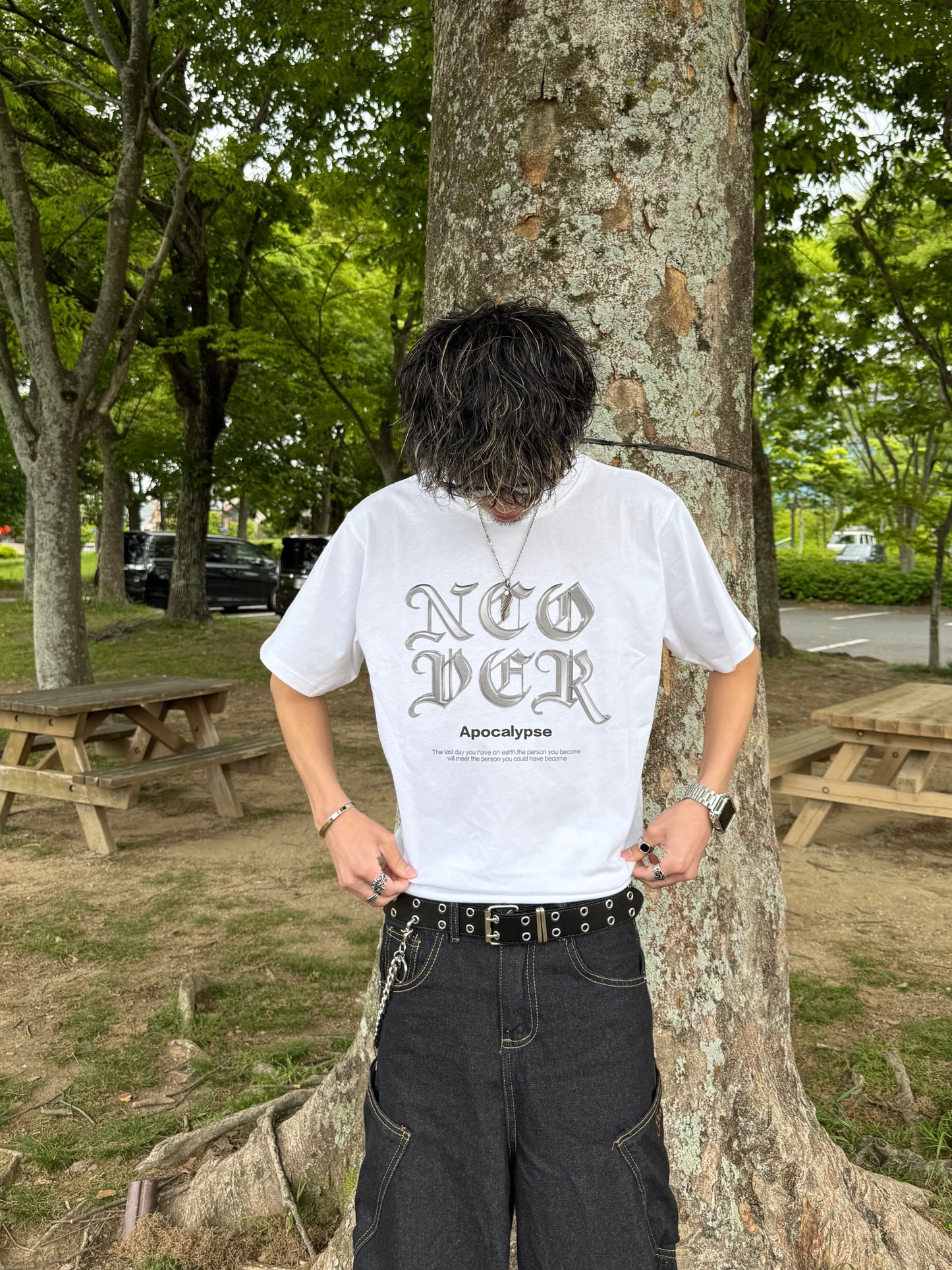 メタルロゴTシャツ DPB73332