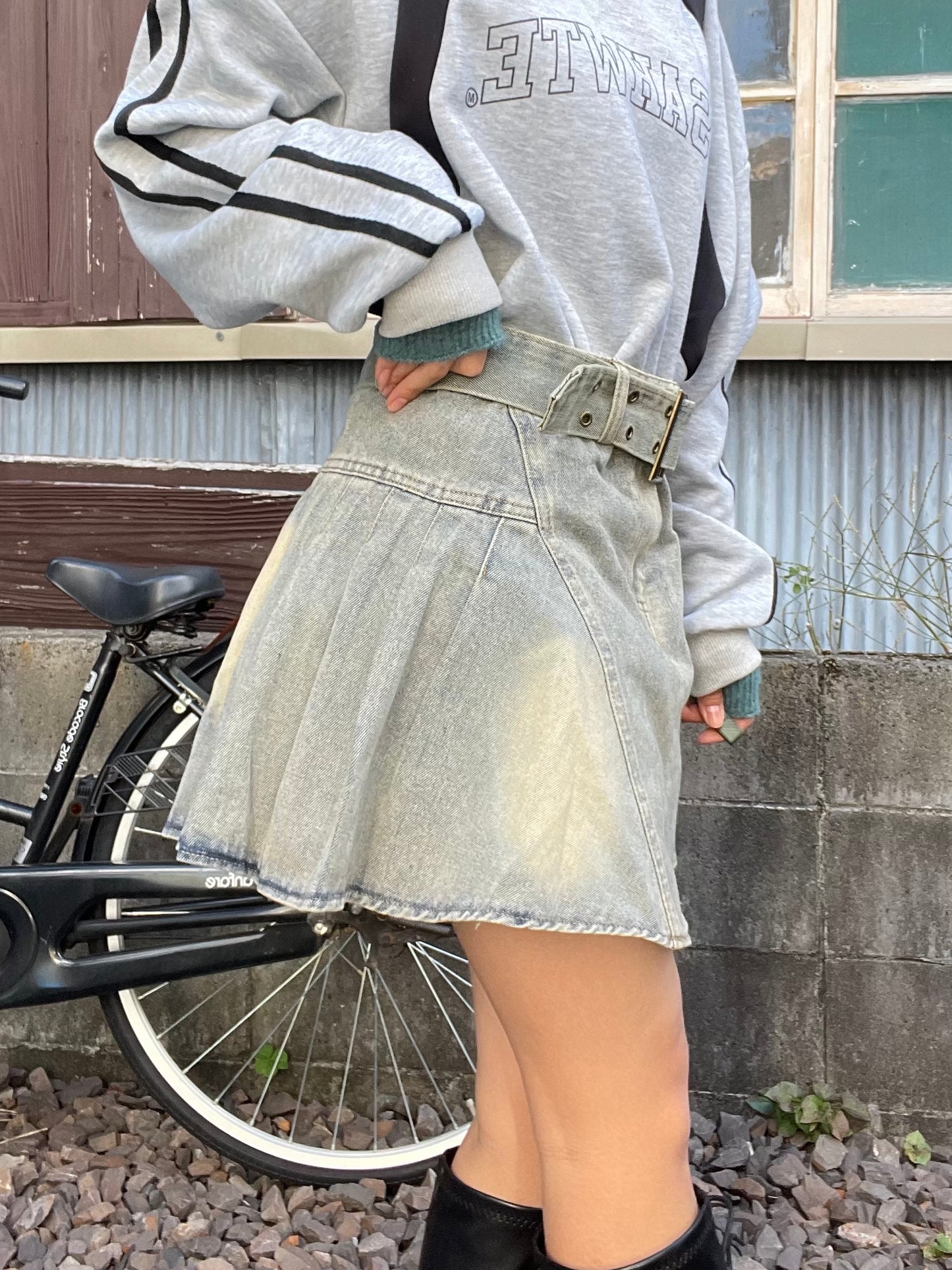 デニムミニスカート DPB64046