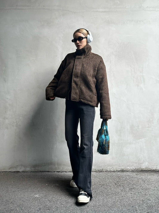 ハイネックファージャケット DPB26308