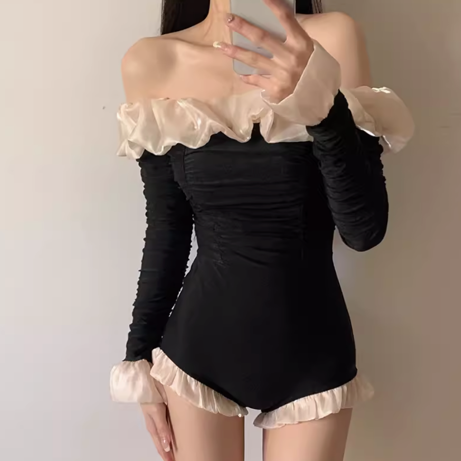 2wayオフショルダースイムウェア DPB71436