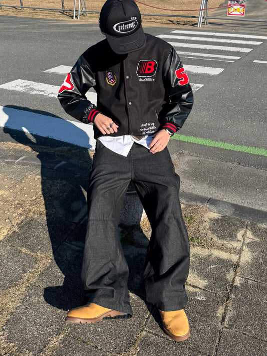 ストリートワイドデニムパンツ DPB90157