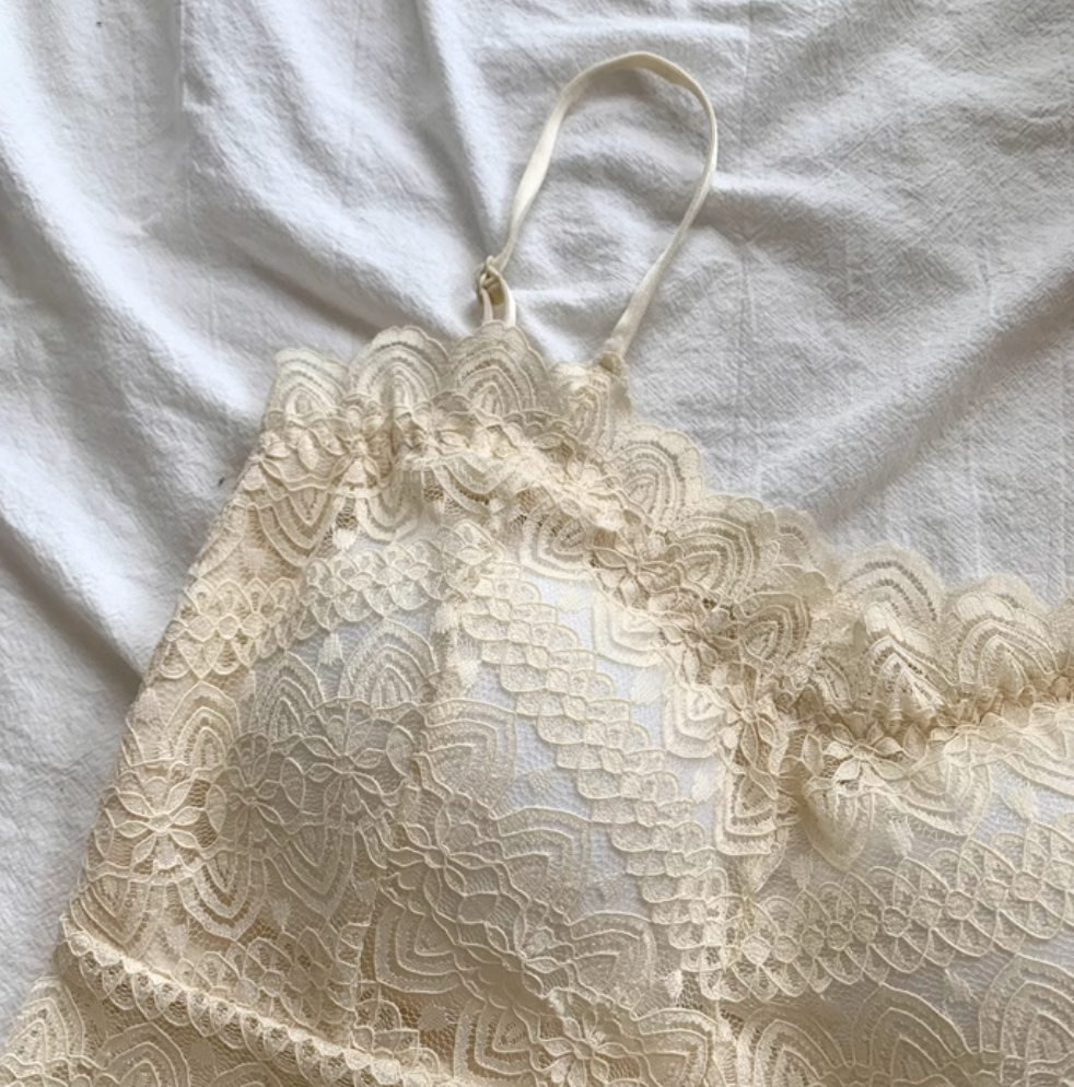 カップ付きレースキャミソール DPB71470