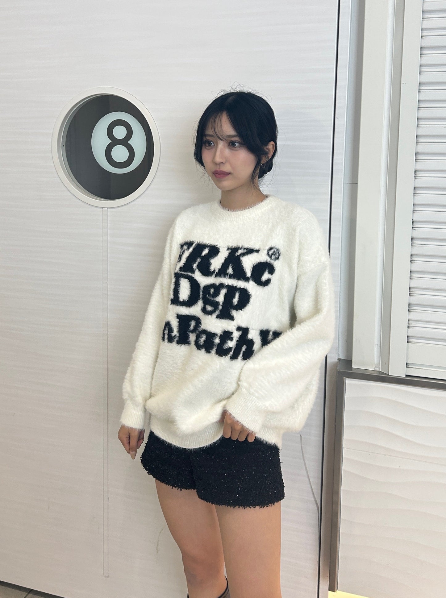 ツイードハイウエストパンツ DPB69025