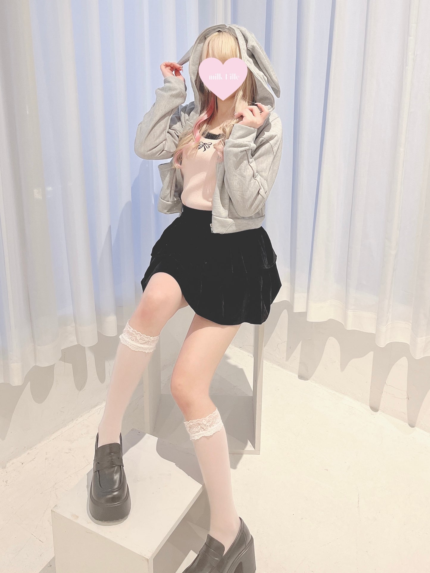 厚底シンプルローファー CPA33058