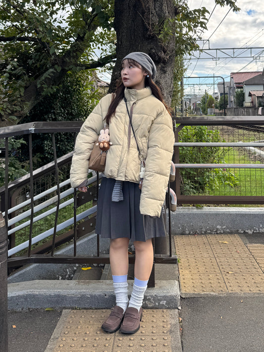 バイカラー中綿ジャケット DPB78220