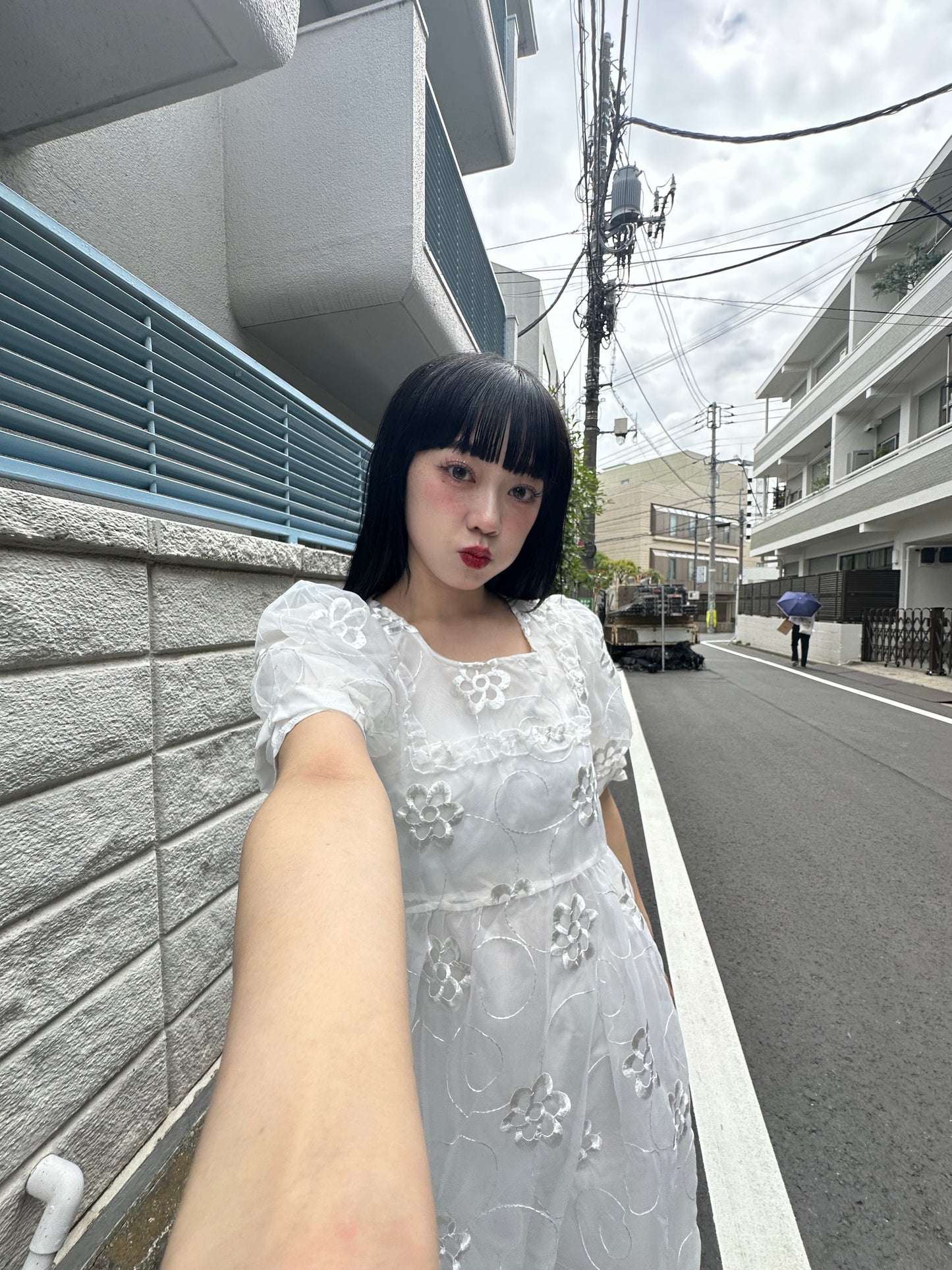 フラワー刺繍ワンピース DPB76006