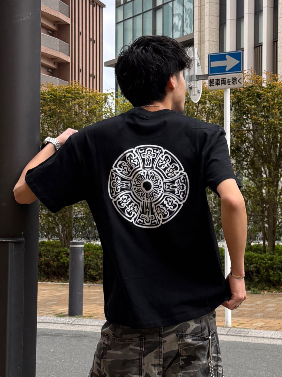 Kenshin_バックプリントTシャツ DPB73350