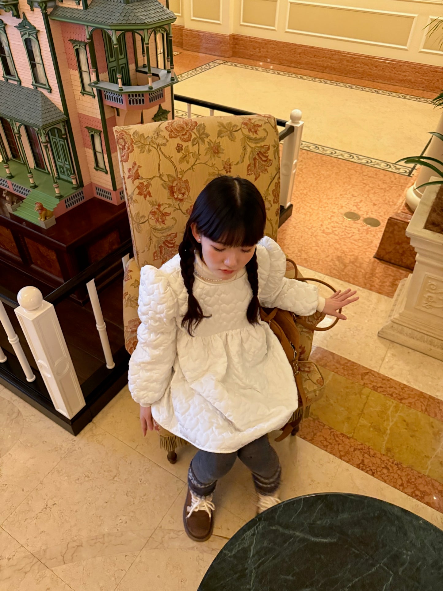 ハートキルティングワンピース DPA43637