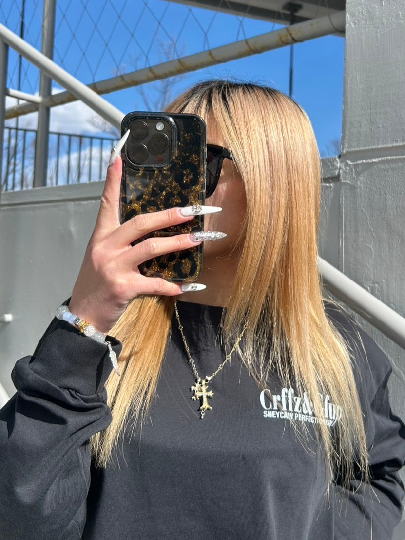 レオパードラメiPhoneケース DPB42319