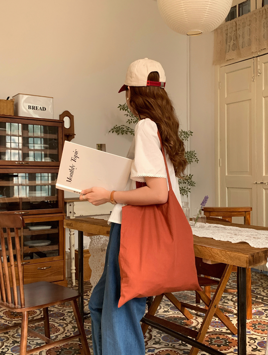 ブラウンカラートートバッグ CPA44085