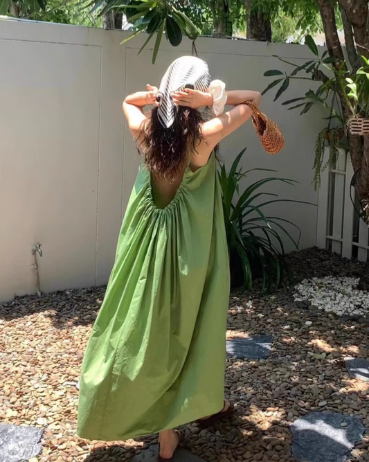 バックオープンキャミワンピース CPA42349