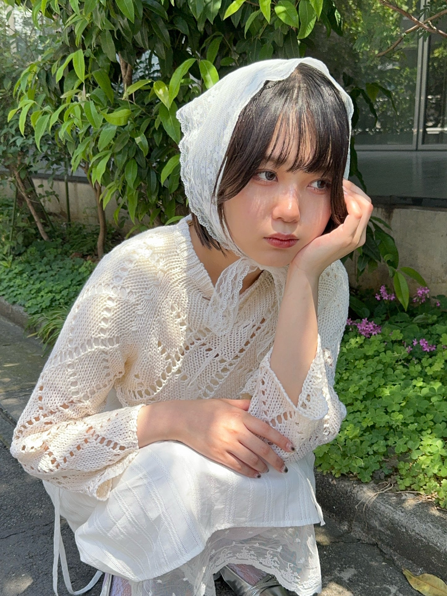 デザインニットカーディガン DPA20392