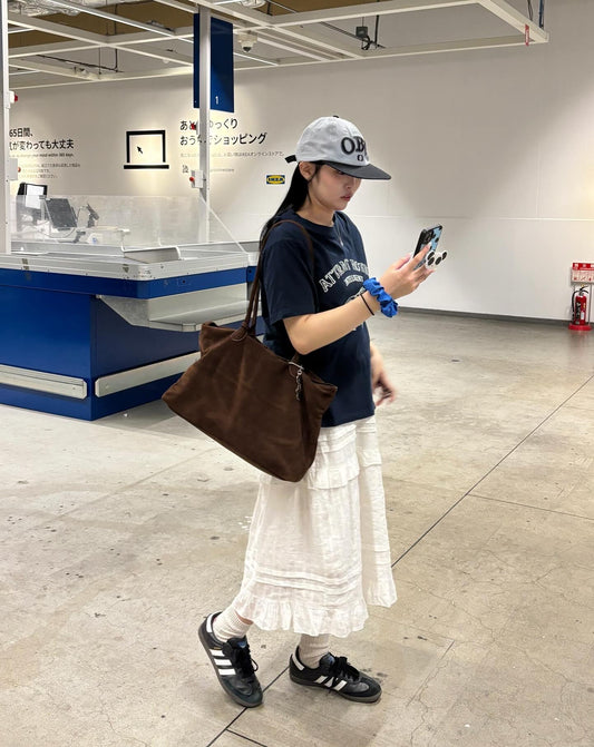 スエードライクボストンバッグ DPB63246