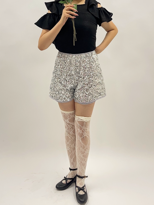 スパンコールショートパンツ CPA36009