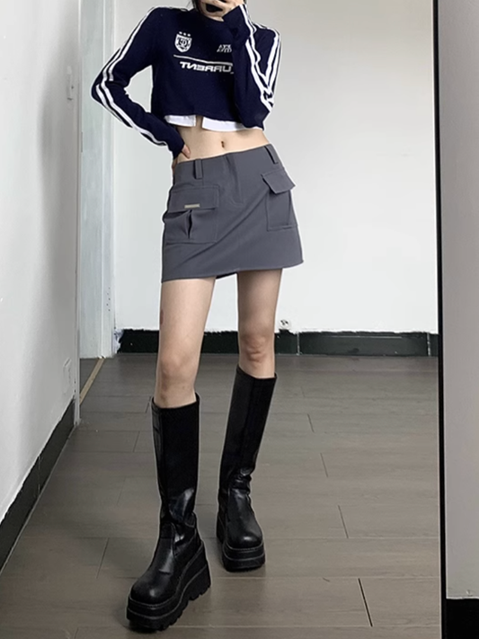 ラインクロップドトップス DPB71239