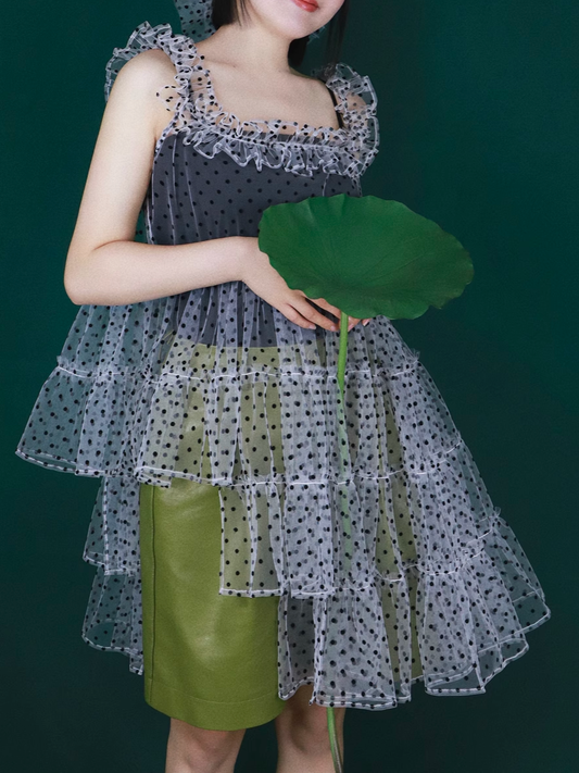 ドットチュールティアードトップス CPA42137