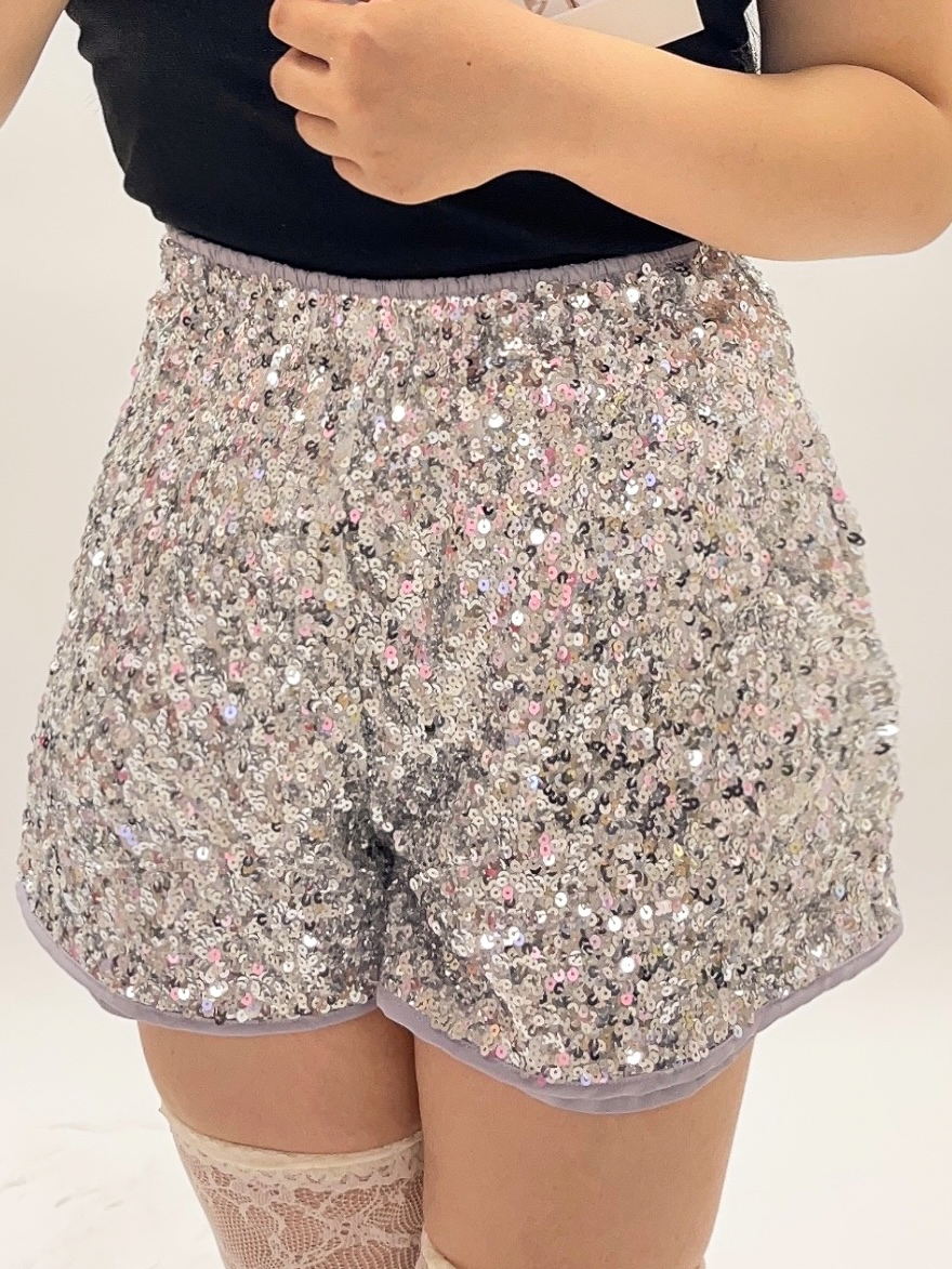 スパンコールショートパンツ CPA36009