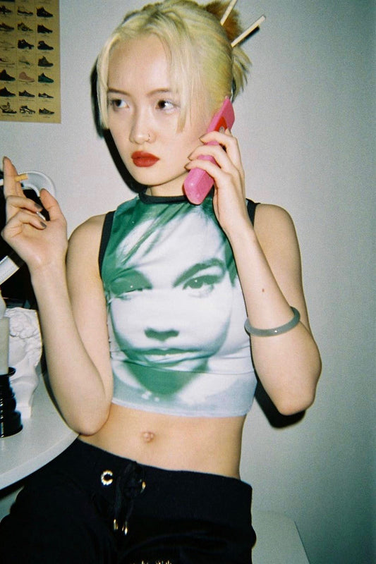 フェイスプリントノースリーブ DPA01043