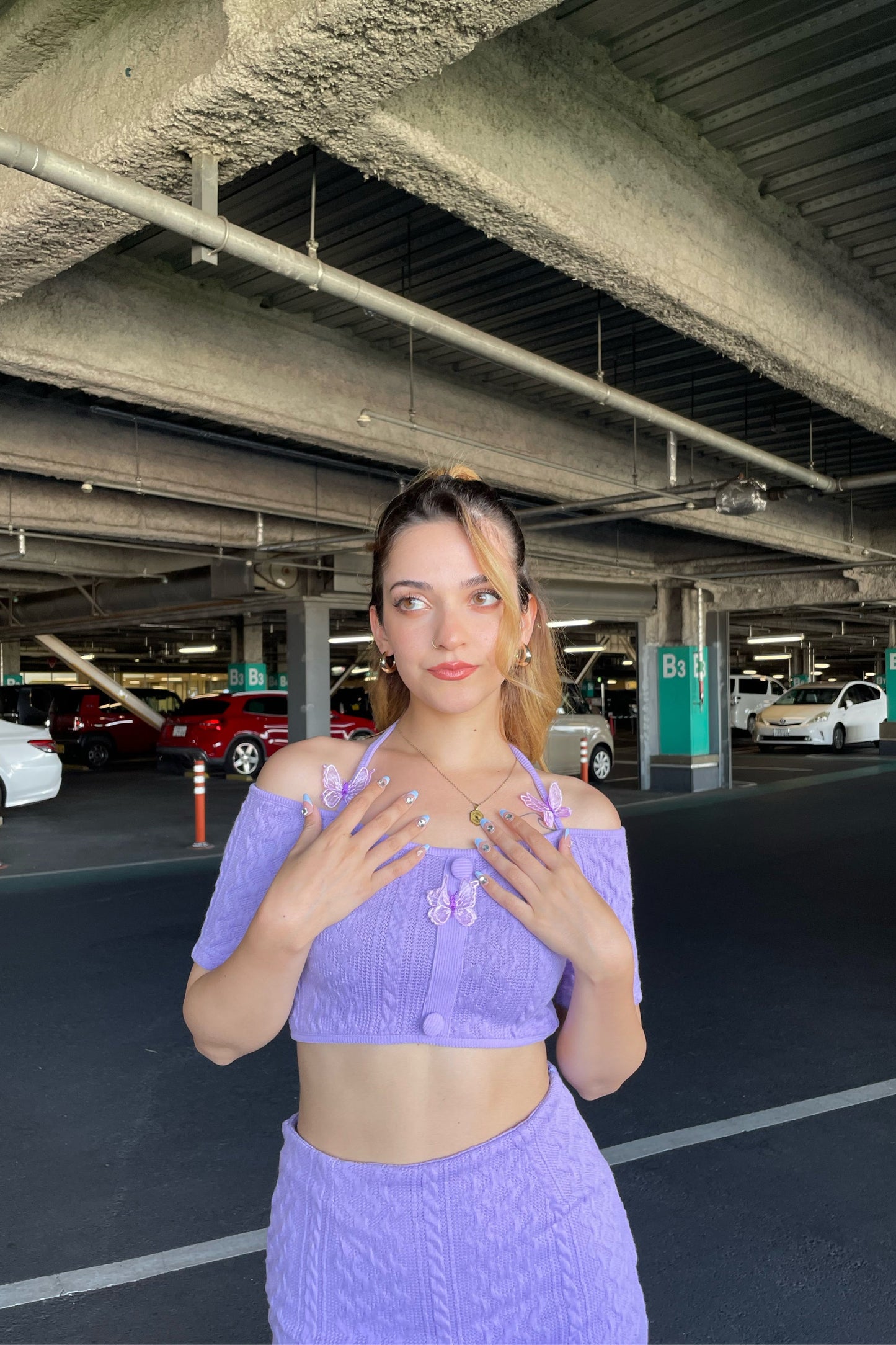 アームスリーブニットセットアップ DPA36030